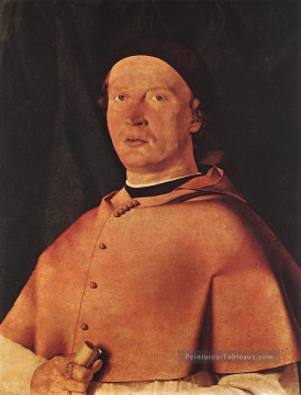  Bernardo Peintre - Mgr Bernardo de Rossi Renaissance Lorenzo Lotto
